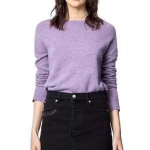 Zadig & Voltaire - cici patch cashmere sweater